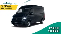 Zwart Nieuw 2024 VW Crafter Trendline Van | € 46.565 (Eerlijke prijs)