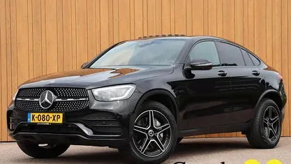 Occasion Mercedes GLC300 Business 320 PK (235 kW) 2021 Zwart Coupé
