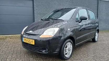 Zwart Occasion 2008 Chevrolet Matiz Hatchback | € 1.799 (Eerlijke prijs)