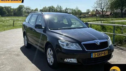 Occasion Skoda Octavia Ambition 122 PK (89 kW) 2009 Zwart Stationwagen