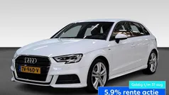 Wit Gebruikt 2018 Audi A3 Sportback S-Line Hatchback | € 21.930 (Eerlijke prijs)