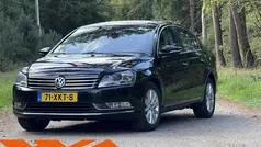 Zwart Gebruikt 2012 VW Passat Comfortline Sedan | € 4.995 (Super prijs)