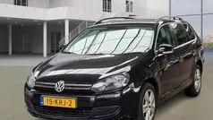 Zwart Gebruikt 2010 VW Golf VI Comfortline Stationwagen | € 4.250 (Super prijs)