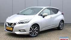 Grijs, metallic lak Gebruikt 2018 Nissan Micra N-Connecta Hatchback | € 9.950 (Eerlijke prijs)