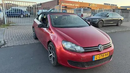 Occasion VW Golf Cabriolet 105 PK (77 kW) 2013 Rood Cabriolet