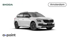 Wit, metallic lak Nieuw 2025 Skoda Kamiq Monte Carlo SUV | € 35.749 (Eerlijke prijs)