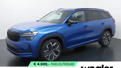 Blauw Nieuw 2025 Skoda Kodiaq Business Line SUV | € 56.590 (Eerlijke prijs)