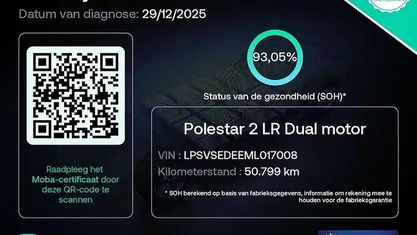 Zwart Occasion 2020 Polestar 2 Long Range Dual motor Hatchback | € 28.900 (Eerlijke prijs)