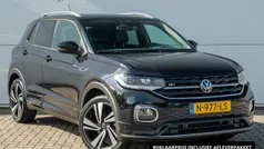 Zwart Gebruikt 2021 VW T-Cross R-line SUV | € 22.950 (Eerlijke prijs)