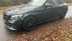 Zwart Gebruikt 2017 Mercedes C250 Ambition Coupé | € 17.850 (Super prijs)