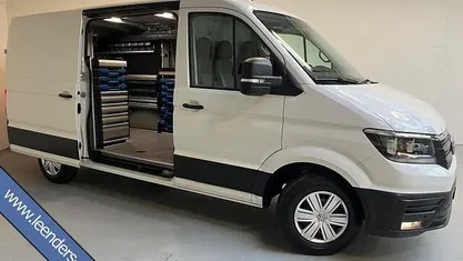 Wit Occasion 2020 VW Crafter Highline Van | € 27.950 (Super prijs)