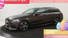 Bruin Gebruikt 2017 Mercedes C220 AMG Stationwagen | € 21.400 (Eerlijke prijs)