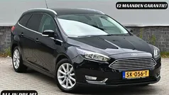 Zwart Gebruikt 2017 Ford Focus Titanium Stationwagen | € 9.950 (Eerlijke prijs)