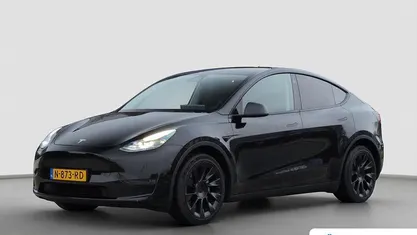 Zwart Gebruikt 2021 Tesla Model Y Long Range AWD SUV | € 36.795 (Eerlijke prijs)