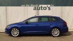 Blauw, metallic lak Gebruikt 2018 Seat Leon ST FR Stationwagen | € 13.900 (Eerlijke prijs)