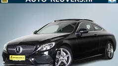 Zwart Gebruikt 2016 Mercedes C180 AMG line Coupé | € 22.900 (Goede deal)