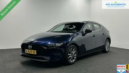 Blauw Gebruikt 2021 Mazda 3 Comfort Hatchback | € 20.000 (Goede deal)