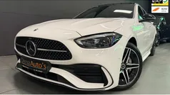 Wit Gebruikt 2022 Mercedes C300 AMG line Stationwagen | € 42.950 (Eerlijke prijs)