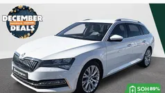 Wit Gebruikt 2020 Skoda Superb Style Stationwagen | € 18.249 (Super prijs)