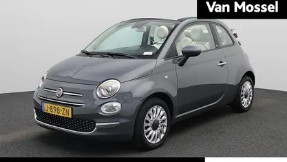 Grijs Gebruikt 2020 Fiat 500C Lounge Cabriolet | € 13.900 (Eerlijke prijs)