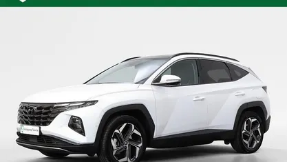 Atlas white Occasion 2024 Hyundai Tucson SUV | € 36.450 (Eerlijke prijs)
