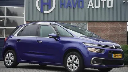 Blauw Occasion 2016 Citroën C4 Picasso PureTech MPV | € 6.450 (Super prijs)