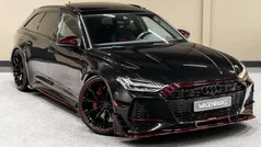 Zwart Gebruikt 2019 Audi RS6 S-Line Stationwagen | € 194.995 (Goede deal)