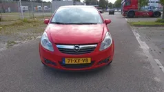 Rood Gebruikt 2007 Opel Corsa Business Hatchback | € 2.450 (Eerlijke prijs)