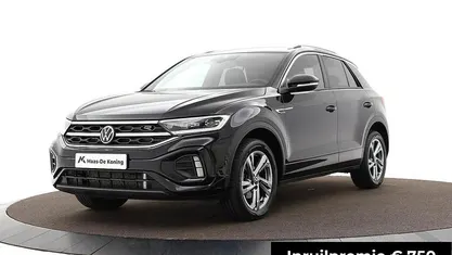 Zwart Gebruikt 2024 VW T-Roc Business SUV | € 33.740 (Eerlijke prijs)