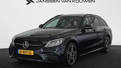Occasion Mercedes C300 Business 320 PK (235 kW) 2021 Blauw Stationwagen