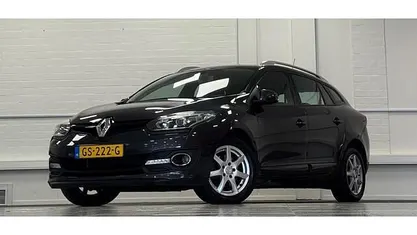 Occasion Renault Mégane GrandTour LIMITED 110 PK (80 kW) 2014 Grijs (metallic) Stationwagen