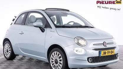 Blauw Occasion 2026 Fiat 500C Dolcevita Cabriolet | € 14.900 (Super prijs)