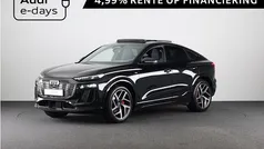Zwart Nieuw 2025 Audi Q6 Sportback e-tron S-Line SUV | € 77.990