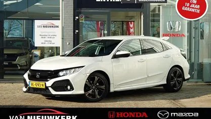 Wit Gebruikt 2018 Honda Civic Elegance Hatchback | € 18.900 (Eerlijke prijs)