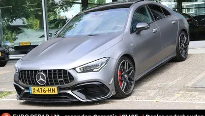Occasion Mercedes CLA45 AMG Premium Plus 422 PK (310 kW) 2020 Grijs, metallic lak Sedan