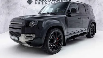 Santorini black (zwart metallic) Occasion 2020 Land Rover Defender Stationwagen | € 69.850 (Eerlijke prijs)