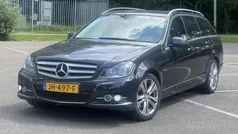 Zwart Gebruikt 2012 Mercedes C180 Avantgarde Stationwagen | € 3.250 (Super prijs)