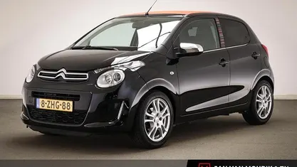 Zwart Gebruikt 2015 Citroën C1 Feel Hatchback | € 8.595 (Eerlijke prijs)