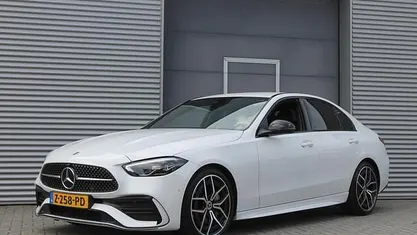 Occasion Mercedes C180 AMG line 190 PK (139 kW) 2023 Wit Sedan