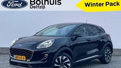 Zwart Occasion 2022 Ford Puma Titanium SUV | € 18.440 (Eerlijke prijs)