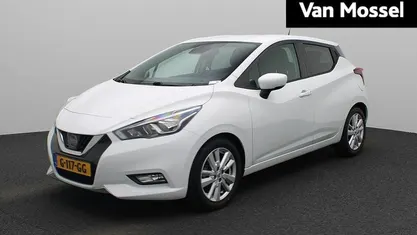 Occasion Nissan Micra N-Connecta 2019 Wit Hatchback