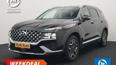 Zwart Gebruikt 2021 Hyundai Santa Fe Premium SUV | € 32.940 (Super prijs)