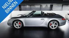 Zilver, metallic lak Gebruikt 2006 Porsche 911 Carrera 4S Cabriolet Cabriolet | € 61.900 (Super prijs)