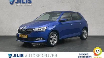 Blauw Gebruikt 2021 Skoda Fabia Ambition Hatchback | € 11.850 (Eerlijke prijs)