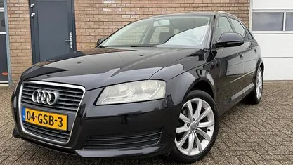 Occasion Audi A3 Sportback Attraction 160 PK (117 kW) 2008 Zwart Hatchback