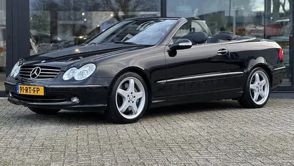Zwart (metallic) Gebruikt 2004 Mercedes 500 Avantgarde Cabriolet | € 14.950 (Super prijs)