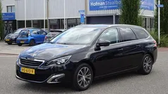 Zwart Gebruikt 2016 Peugeot 308 Premium Stationwagen | € 6.450 (Super prijs)
