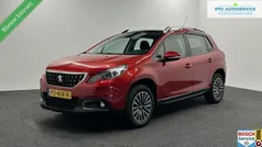 Rood, metallic lak Gebruikt 2017 Peugeot 2008 SUV | € 9.500 (Eerlijke prijs)