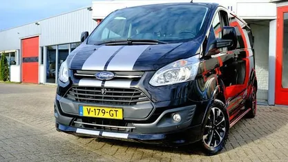Zwart (metallic) Gebruikt 2017 Ford Transit Custom Sport Van | € 18.450 (Super prijs)
