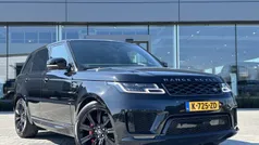 Santorini black (donker zwart metallic)zwart Gebruikt 2021 Land Rover Range Rover Sport HSE Dynamic SUV | € 59.900 (Eerlijke prijs)